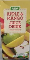 Количество сахара в Apple and Mango Juice Drink