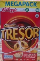 चीनी की मात्रा Trésor chocolat noisettes