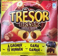 Zuckermenge drin Trésor break Chocolat Noisette