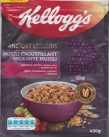 Sucre et nutriments contenus dans Ancient legends