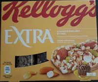 Amount of sugar in Barres de Céréales Extra Kellogg's Miel - 4x32g