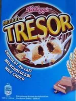 Zuckermenge drin Trésor chocolat au lait
