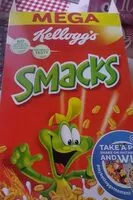 入っている砂糖の量 Smacks