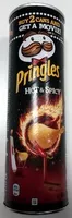 Amount of sugar in pringles hot & spicy