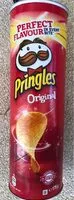 Sucre et nutriments contenus dans Pringles