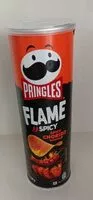 चीनी की मात्रा Pringles flame spicy chorizo flavour