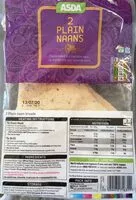चीनी की मात्रा Plain Naan Bread