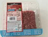 Zuckermenge drin Irish Beef Lean Steak Mince