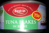 Suhkru kogus sees Tuna flakes