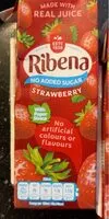 चीनी की मात्रा Ribena strawberry