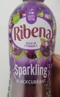चीनी की मात्रा Sparkling Blackcurrant