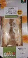 含糖量 Double egg mayonnaise sandwich