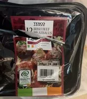 Jumlah gula yang masuk Irish meatballs