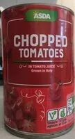 Sokerin määrä sisällä Chopped Tomatoes