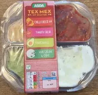 Zuckermenge drin Tex mex dip selection