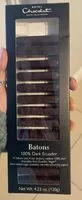 Suhkru kogus sees Batons 100% Dark Ecuador