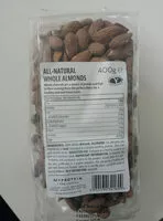 Zuckermenge drin All natural Almond Wholes