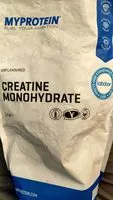 Amount of sugar in Creatine Monohydrate
