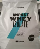 Количество сахара в IMPACT WHEY ISOLATE, UNFLAVOURED