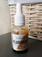 Sucre et nutriments contenus dans Flavdrops