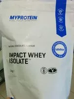 Количество сахара в Impact whey isolate