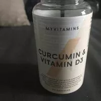 入っている砂糖の量 Curcuma & vitamine  D3