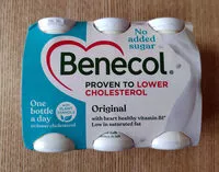 入っている砂糖の量 Benecol