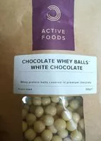 Amount of sugar in Chocolate whey balls