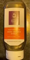 Cantidad de azúcar en Sirop zero calorie