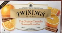 入っている砂糖の量 Thé noir saveur orange cannelle 25 sachets de 2 g