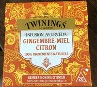 入っている砂糖の量 Infusion Ayurveda