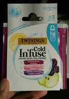 Quantité de sucre dans Cold In'fuse