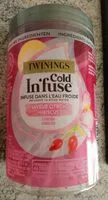 入っている砂糖の量 Cold Infuse saveur citron hibiscus