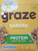चीनी की मात्रा Graze Banana Oat Boosts