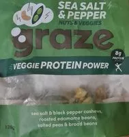 चीनी की मात्रा Sea Salt & Pepper Veggie & Nut Power