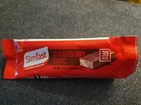 Zuckermenge drin Strawberry choc bar