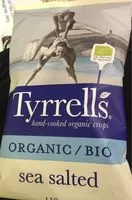 Sucre et nutriments contenus dans Tyrells