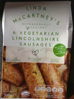 Количество сахара в 6 Vegetarian Lincolnshire Sausages