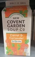 Cantidad de azúcar en Carrot and Coriander Soup