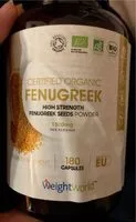 Quantité de sucre dans fenugrec