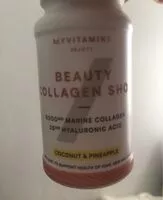 入っている砂糖の量 Beauty collagen shot