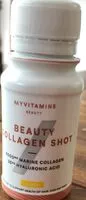 入っている砂糖の量 Beauty collagen shot