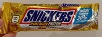 Количество сахара в Snickers Protein peanut butter flavour