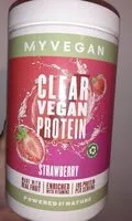 İçindeki şeker miktarı Clear vegan protein