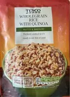 Jumlah gula yang masuk Wholegrain rice with quinoa