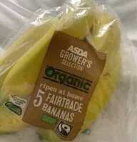 Sokerin määrä sisällä Organic Fairtrade Bananas