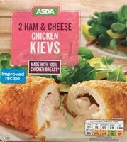 Cantidad de azúcar en Ham & Cheese Chicken Kievs