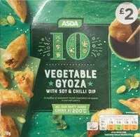 入っている砂糖の量 Vegetable Gyoza
