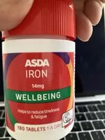 Cantidad de azúcar en iron supplement