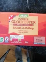 Amount of sugar in Double Gloucester